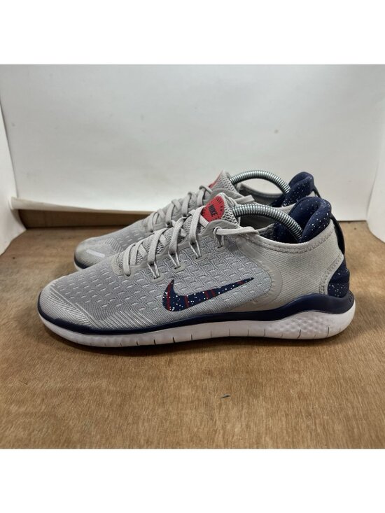 Nike Free RN 2018 Shoes Mens Size 9.5 Grey Space NASA Running Athletic Sneakers main image 6